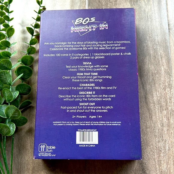 GAME - 80s Night In - NEW in box 🎁 - Picture 2 of 6